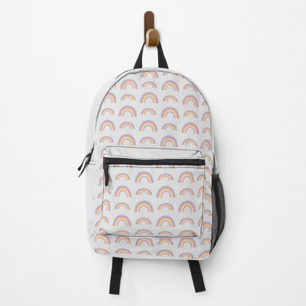 Item preview, Candy Rainbows Pattern 1 - Opal White designed and sold by Daniel Bevis Design.