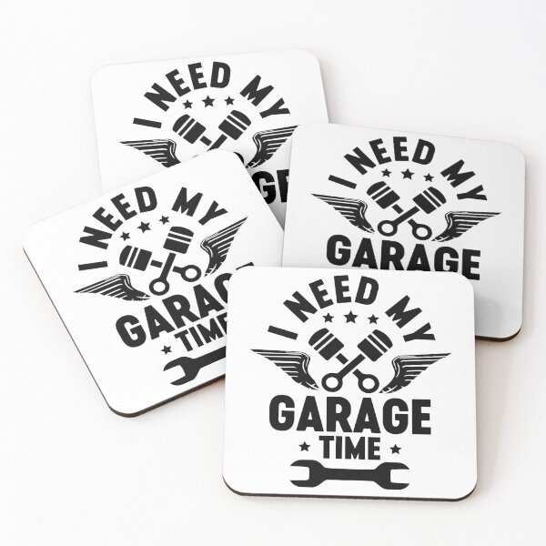 Item preview, I Need My Garage Time - Funny Mechanic Dad designed and sold by gunaone-design.