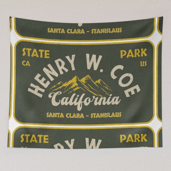 Item preview, Henry W. Coe State Park, Santa Clara - Stanislaus, California, badge design designed and sold by Wanderful-roads.