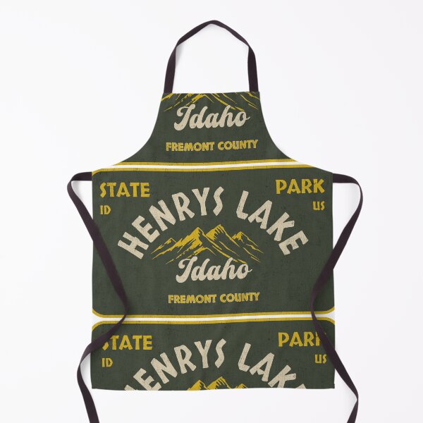 Item preview, Henrys Lake State Park, Fremont County, Idaho, badge design designed and sold by Wanderful-roads.