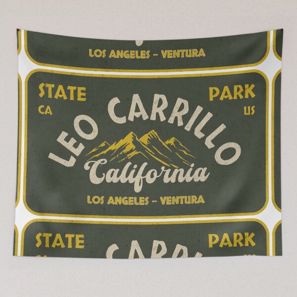Item preview, Leo Carrillo State Park, Los Angeles - Ventura, California, badge design designed and sold by Wanderful-roads.