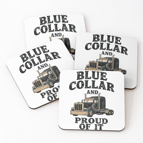 Item preview, Blue Collar and Proud of It T-Shirt | T-Shirt For Trucker designed and sold by DravmerX.