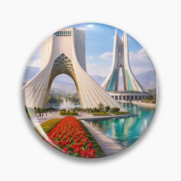 Item preview, Futuristic Azadi Tower Concept Art | Iran Architecture Fusion | Stunning Landmark Design 4K designed and sold by ArtByKapil.
