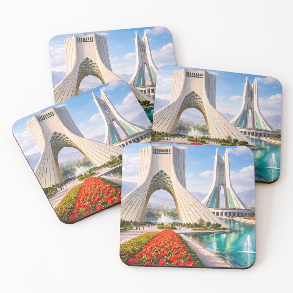 Item preview, Futuristic Azadi Tower Concept Art | Iran Architecture Fusion | Stunning Landmark Design 4K designed and sold by ArtByKapil.