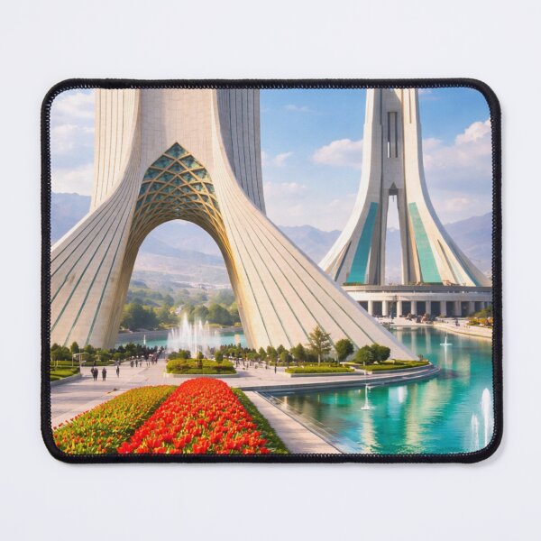 Item preview, Futuristic Azadi Tower Concept Art | Iran Architecture Fusion | Stunning Landmark Design 4K designed and sold by ArtByKapil.