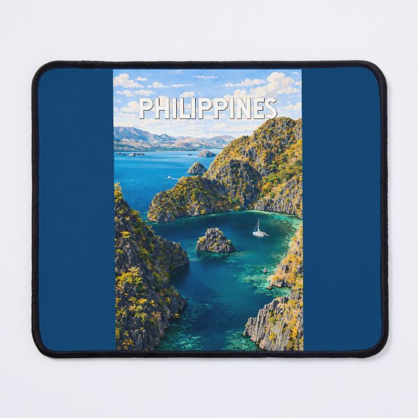 Item preview, Philippines Illustration Travel Art Vintage designed and sold by KrisSidDesigns.