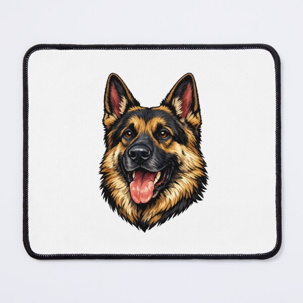 Item preview, Smiling German Shepherd design designed and sold by kissing Pets.