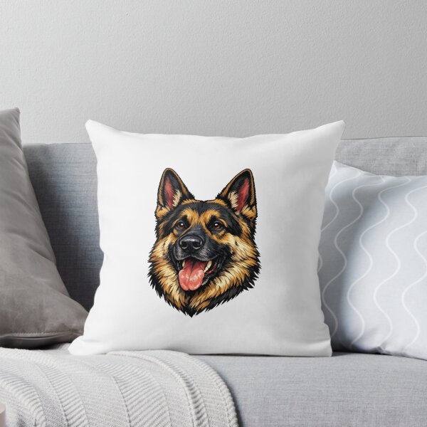 Item preview,  Smiling German Shepherd design designed and sold by kissing Pets.