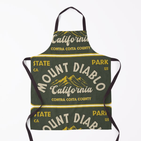 Item preview, Mount Diablo State Park, Contra Costa County, California, badge design designed and sold by Wanderful-roads.