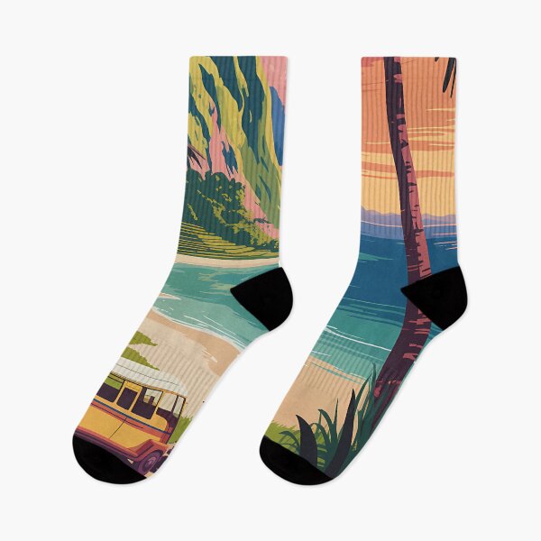 Item preview, Philippines Beach Illustration Travel Art Vintage designed and sold by KrisSidDesigns.