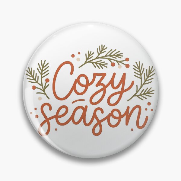Item preview, Cozy Season Modern Minimalist Pine Lettering designed and sold by Iras-Art-Corner.