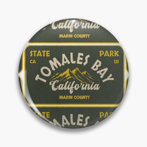 Item preview, Tomales Bay State Park, Marin County, California, badge design designed and sold by Wanderful-roads.