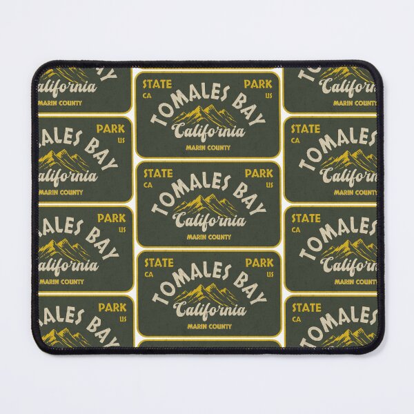 Item preview, Tomales Bay State Park, Marin County, California, badge design designed and sold by Wanderful-roads.
