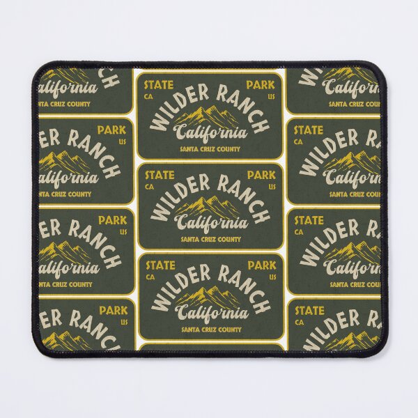 Item preview, Wilder Ranch State Park, Santa Cruz County, California, badge design designed and sold by Wanderful-roads.