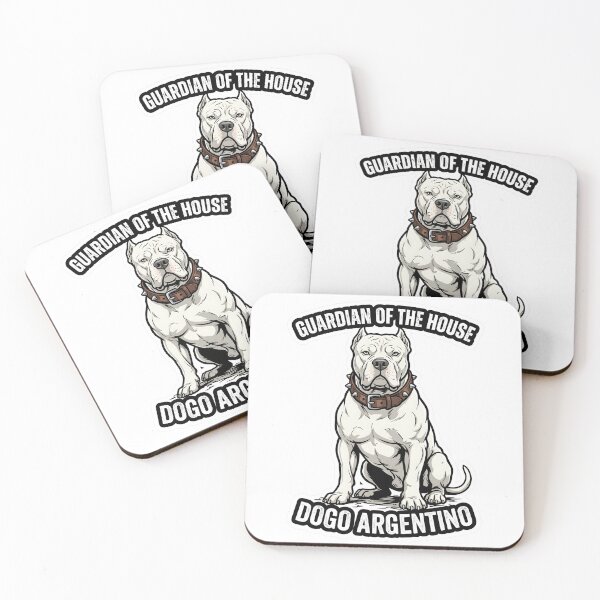 Item preview, Guardian Of The House - Dogo Argentino Security designed and sold by EKHOAISTORE.