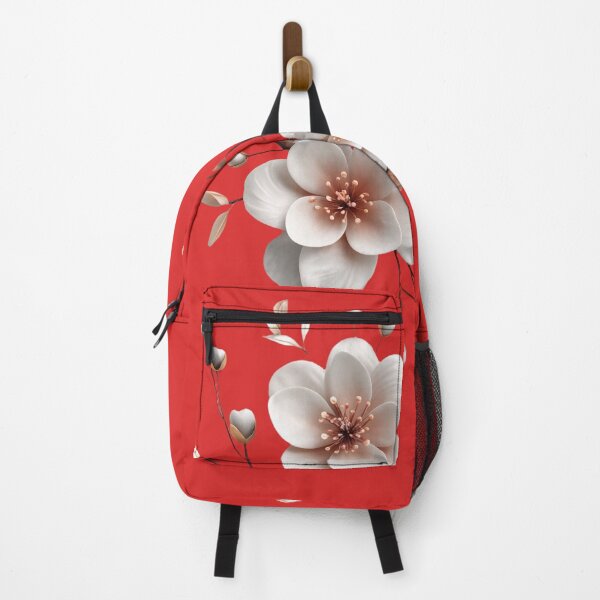 Item preview, Elegant 3D White Blossoms with Peach Highlights designed and sold by Thalassora.