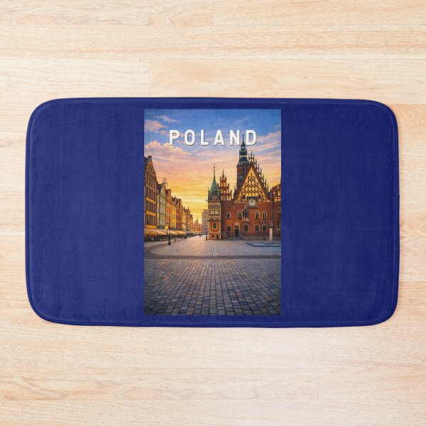 Item preview, Poland Illustration Travel Art Vintage designed and sold by KrisSidDesigns.