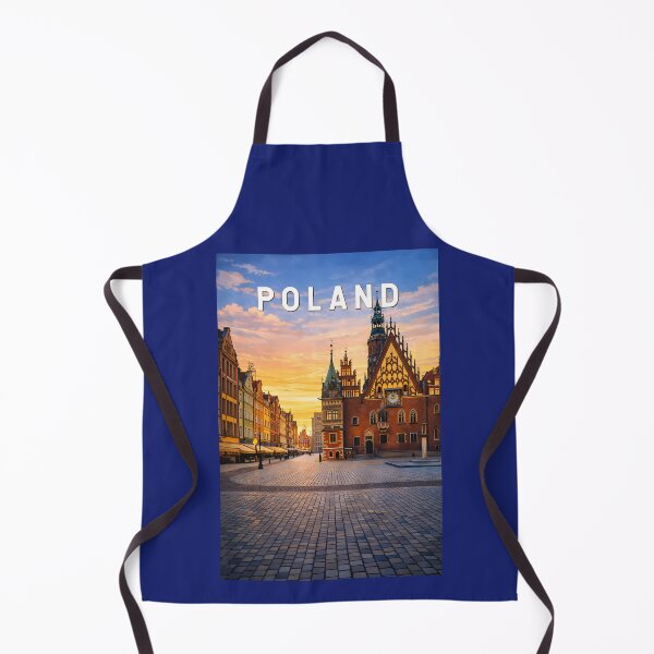 Item preview, Poland Illustration Travel Art Vintage designed and sold by KrisSidDesigns.