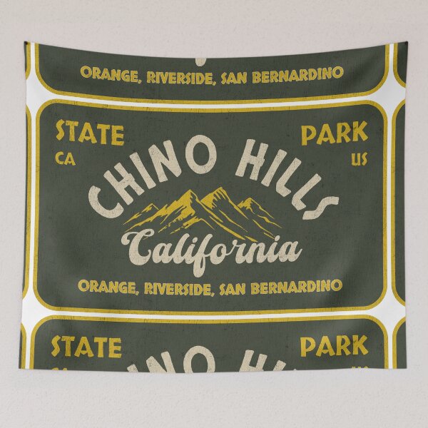 Item preview, Chino Hills State Park, Orange, Riverside, San Bernardino, California, badge design designed and sold by Wanderful-roads.