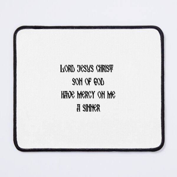 Item preview, The Jesus Prayer - White/Black designed and sold by SpineCollector.