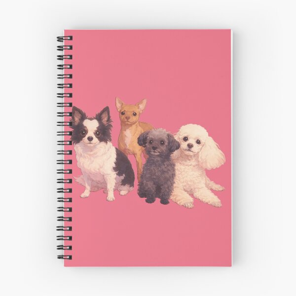 Item preview, Cute Dog Squad - Chihuahua, Poodle & Small Friends designed and sold by PetManiaStudio.