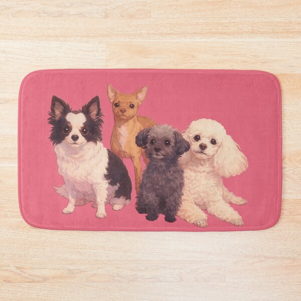 Item preview, Cute Dog Squad - Chihuahua, Poodle & Small Friends designed and sold by PetManiaStudio.