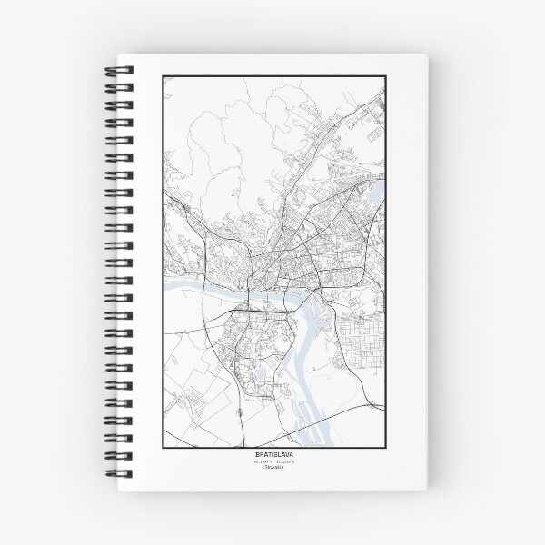 Item preview, Bratislava City Line Art Vertical designed and sold by DrawMeACity.