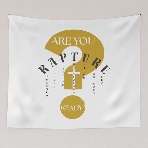 Item preview, Are You Rapture Ready? designed and sold by BOCFaithWear.