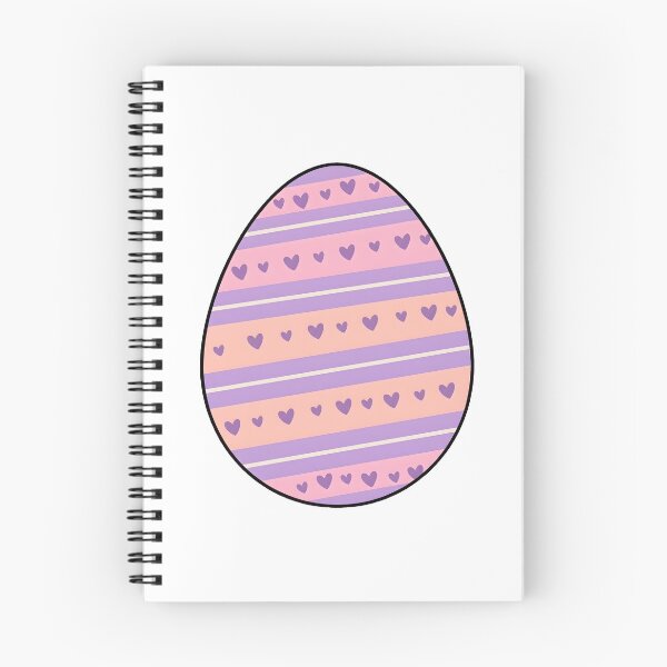 Item preview, Pastel Heart Easter Egg Aesthetic Sticker designed and sold by stylishsketcher.