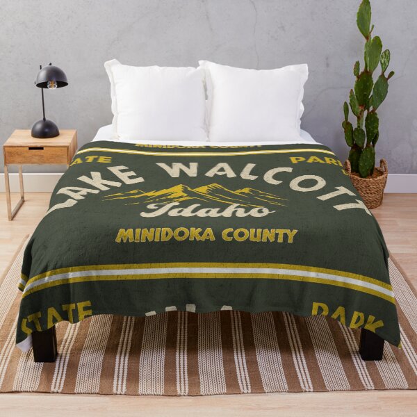 Item preview, Lake Walcott State Park, Minidoka County, Idaho, badge design designed and sold by Wanderful-roads.