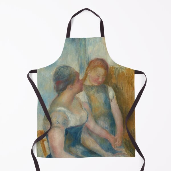 Item preview, La Conversation by Pierre-Auguste Renoir: Intimate Impressionist Portrait Poster designed and sold by artofuniverse.