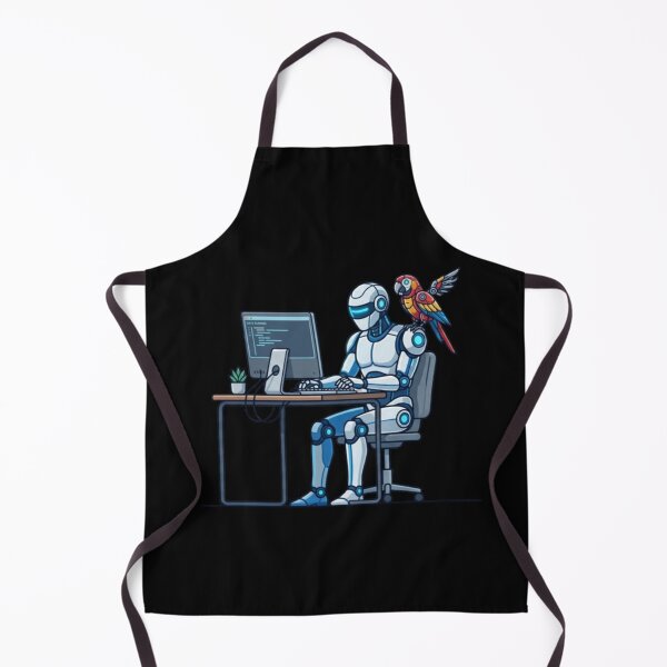Item preview, Cybernetic Coder – Robot & Parrot Tech Design designed and sold by Dogandesighn.