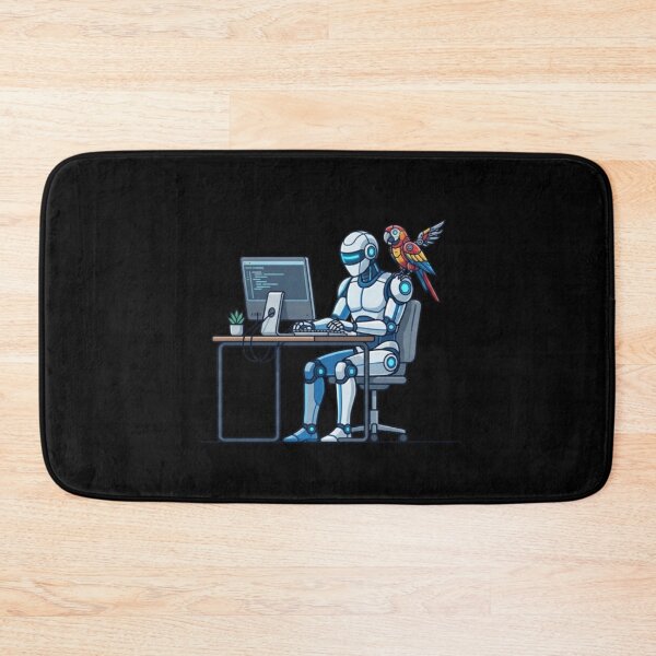 Item preview, Cybernetic Coder – Robot & Parrot Tech Design designed and sold by Dogandesighn.