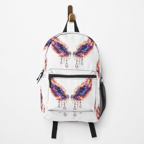 Item preview, Galaxy Angel Wings on Fire designed and sold by jgvisualarts.