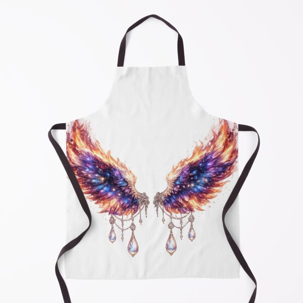 Item preview, Galaxy Angel Wings on Fire designed and sold by jgvisualarts.
