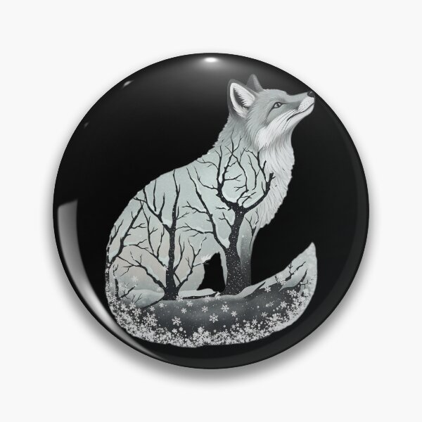 Item preview, Fox and Winter designed and sold by One-Hand-Made.