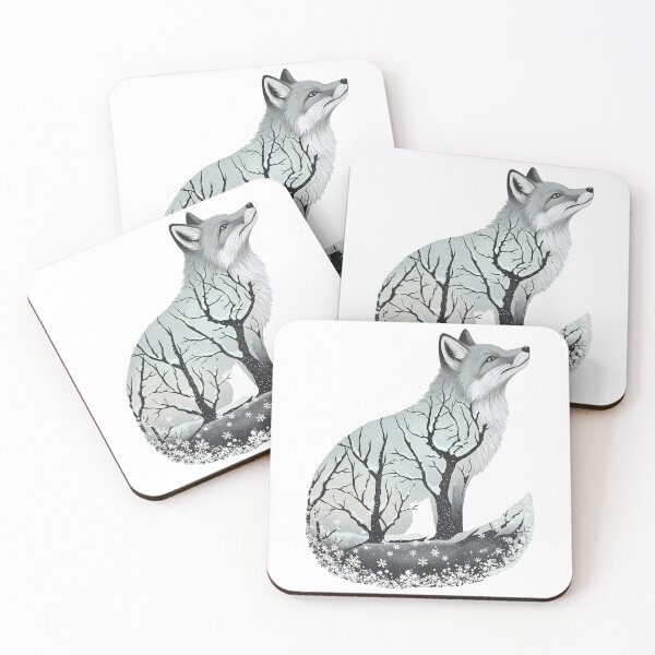 Item preview, Fox and Winter designed and sold by One-Hand-Made.