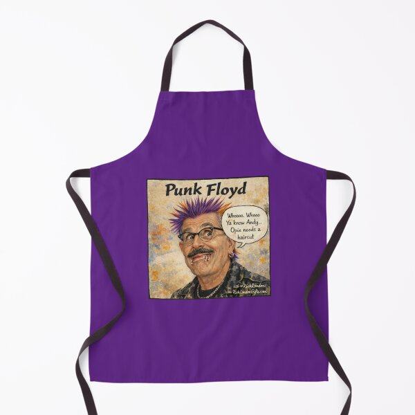 Item preview, Punk Floyd – Retro TV Punk Parody Cartoon designed and sold by Rick London Gifts.