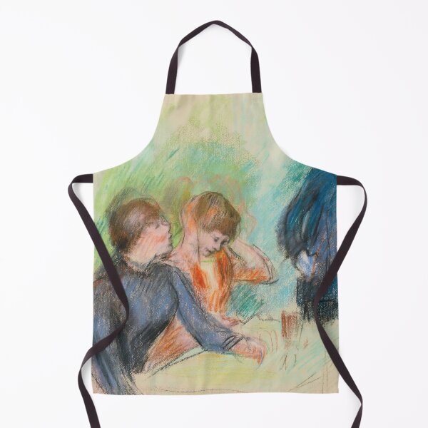 Item preview, La Conversation by Pierre-Auguste Renoir: Impressionist Fine Art Poster designed and sold by artofuniverse.