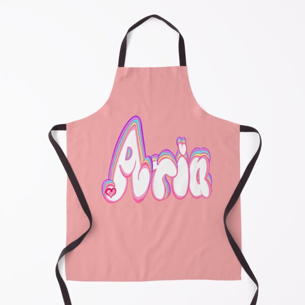 Item preview, Aria Name - personalized women and girls moniker customized with preppy white and pastel colors designed and sold by Artonmytee.