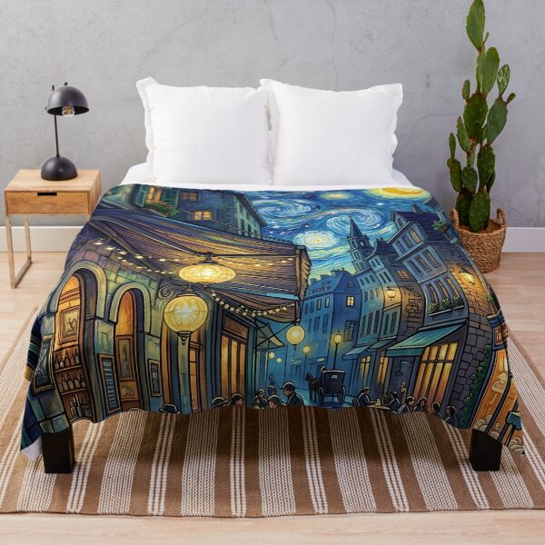 Item preview, Cafe Terrace at Night - Van Gogh Art Remix designed and sold by Lucid Dream Pixel.