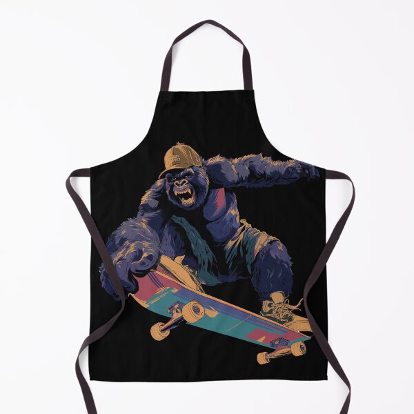 Item preview, 80s Skateboarding Gorilla designed and sold by ClubVacay.