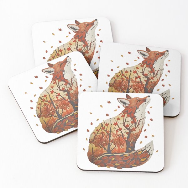 Item preview, Fox and Autumn designed and sold by One-Hand-Made.