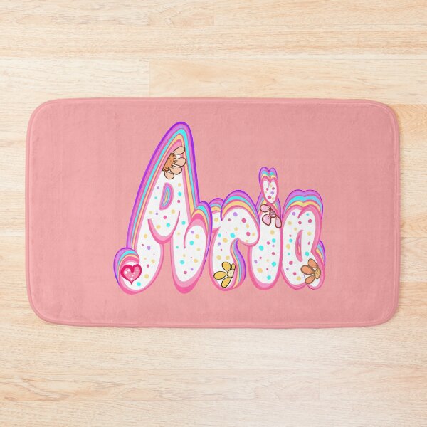 Item preview, Aria Name - Kawaii personalized gifts for women and girls colorful flowers and sprinkles designed and sold by Artonmytee.