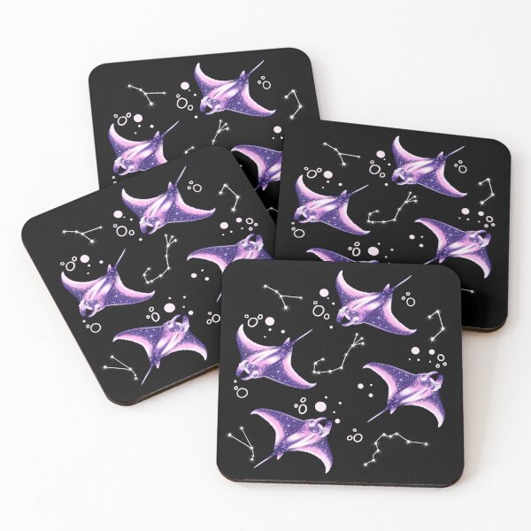 Item preview, manta ray pattern in constellation designed and sold by over-linea1312.