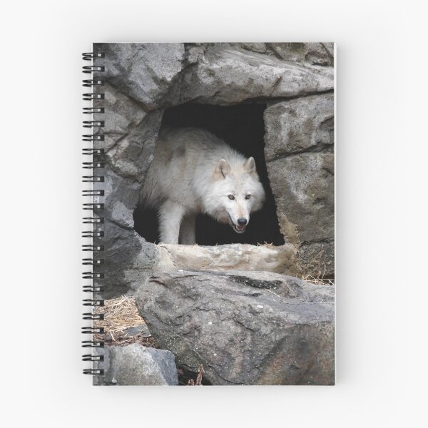 Item preview, Wolf Emerging from Rocky Den designed and sold by richardbryce.