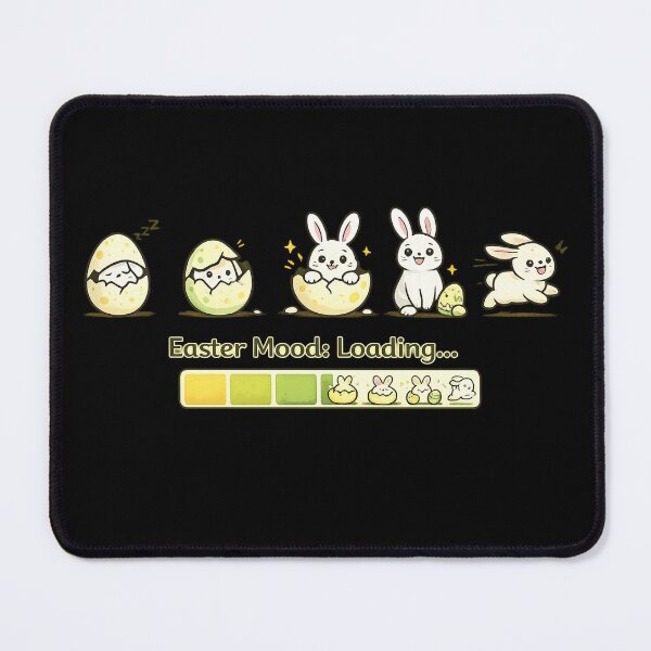 Item preview, Easter Mood Loading Funny Bunny Progress Bar Shirt designed and sold by Final Chance Designs⭐️⭐️⭐️⭐️⭐️.
