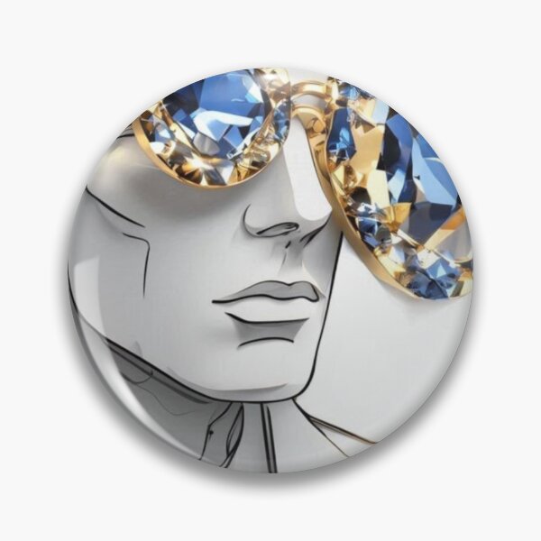 Item preview, Blue Rhinestone Statement Glasses –  designed and sold by LovelyJourney333.