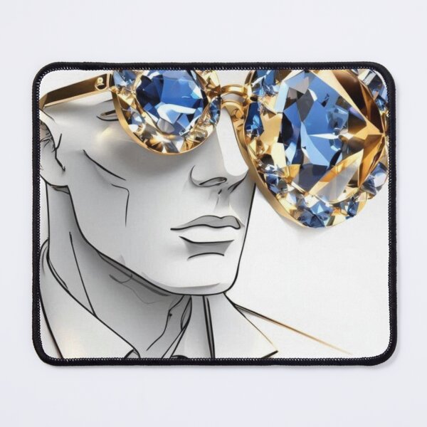 Item preview, Blue Rhinestone Statement Glasses –  designed and sold by LovelyJourney333.