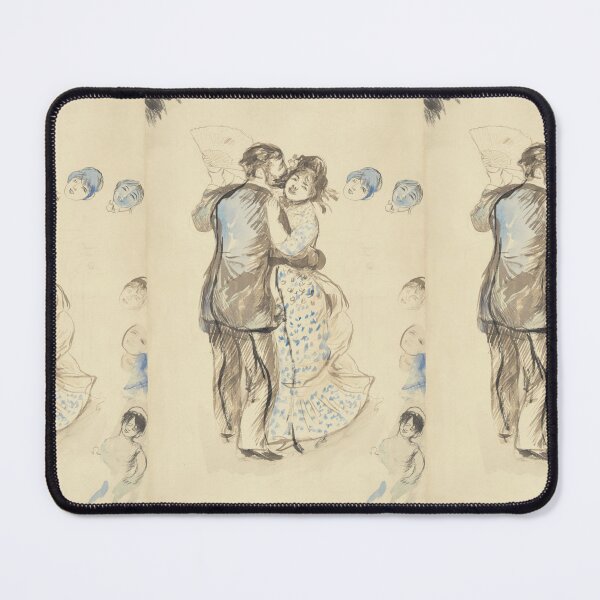 Item preview, La Danse à la Campagne by Pierre-Auguste Renoir: Romantic Impressionist Poster designed and sold by artofuniverse.